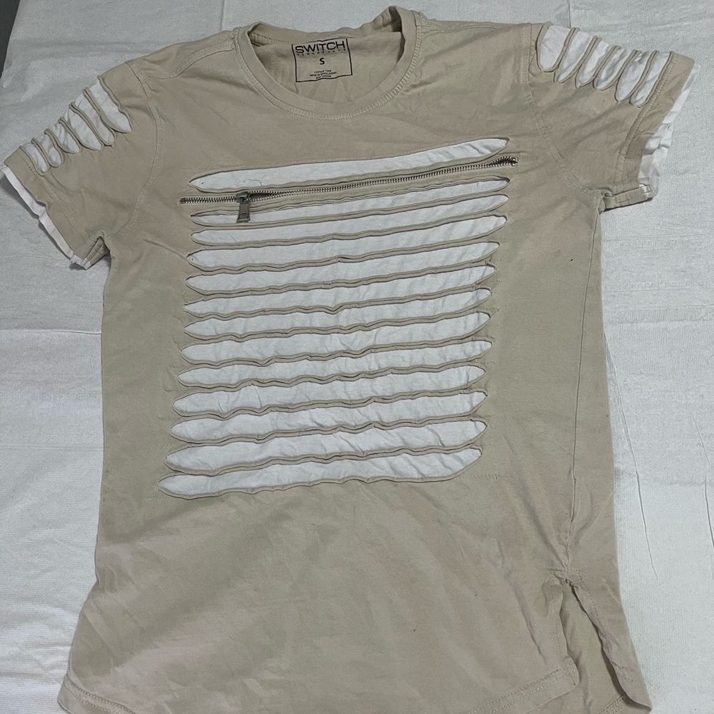 Switch Men's Tan Short Sleeve Tee